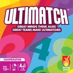 Ultimatch Numbers on a yellow, orange, red, purple, blue, and green wavy background under the game title "Ultimatch"